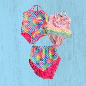 Baby Girl swimming set bundle